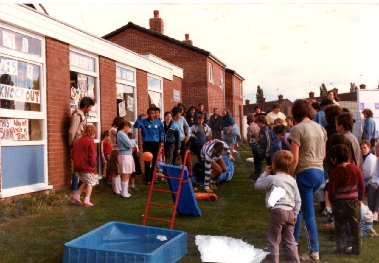 Youth centre, 1986, 21st birthday celebrations Youth Centre